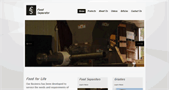 Desktop Screenshot of foodseparator.com